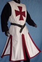 Templar's Coat of Arms order online with larp-fashion.co.uk