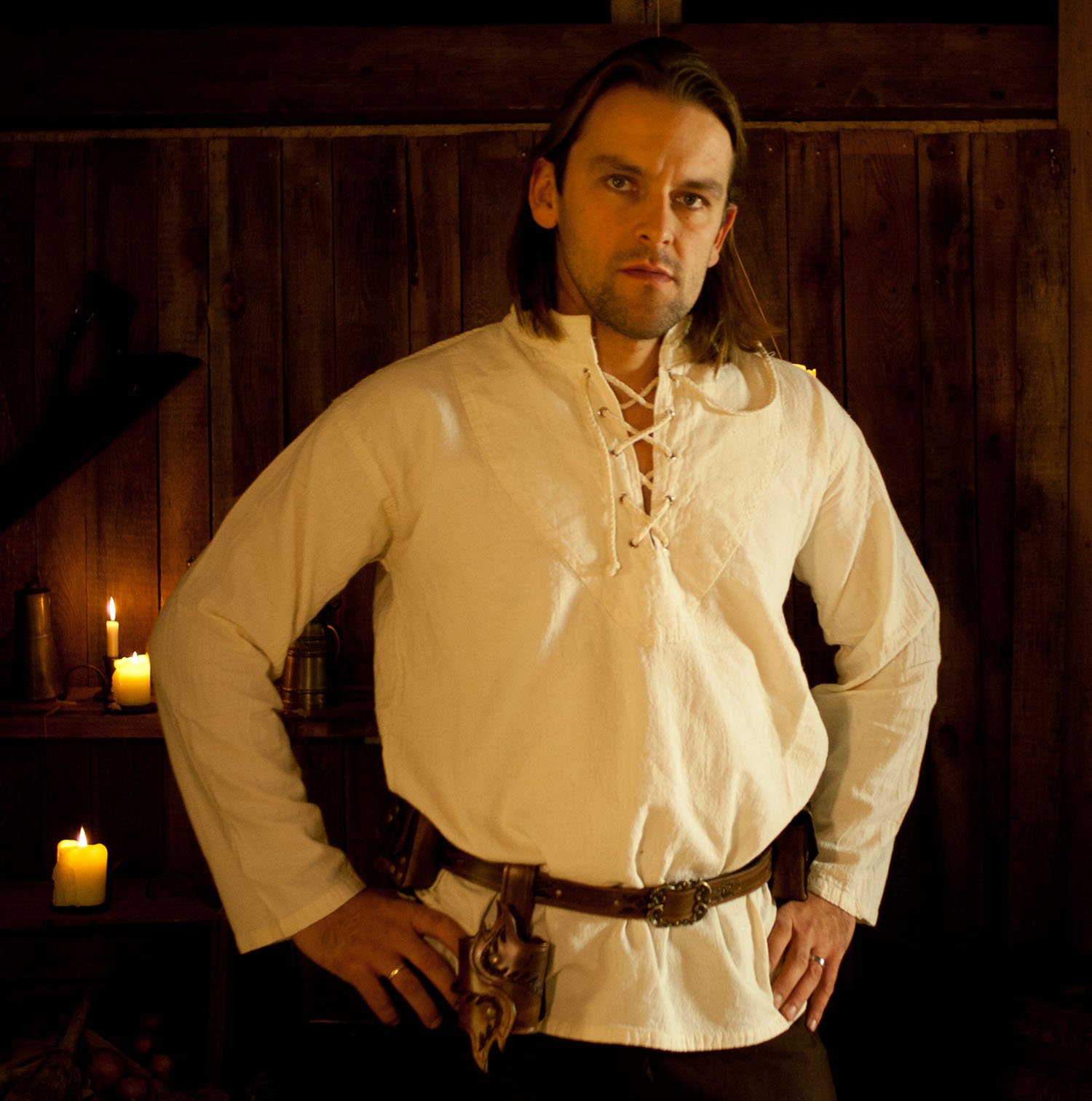 Medieval Open Sleeve Shirt order online with larp-fashion.co.uk